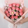 Set 10 Cành hoa mai, hoa đào, hướng dương kẽm nhung - Trang trí Tết giá ưu đãi 28.900₫ 5