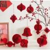 Set 10 Đèn Lồng Giấy Đỏ Tài Lộc - Trang Trí Tết Cổ Truyền, Không Gian Xuân Ấm Cúng, Giá 65.500₫ 10