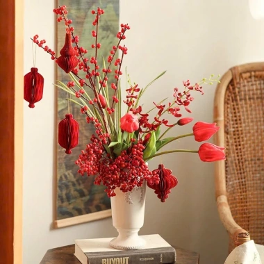 Sét 10 đèn lồng giấy trang trí Tết - Đèn lồng cây đào, cây quất, lọ hoa, giá 99.000₫ 7 Sét 10 đèn lồng giấy trang trí Tết - Đèn lồng cây đào, cây quất, lọ hoa, giá 99.000₫ 7