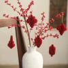 Sét 10 đèn lồng giấy trang trí Tết - Đèn lồng cây đào, cây quất, lọ hoa, giá 99.000₫ 9