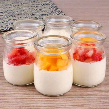 Set 10 hũ đựng sữa chua 100ml cao cấp, nắp dày đẹp - chỉ 20.000đ