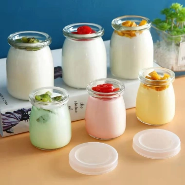 Set 10 hũ đựng sữa chua 100ml cao cấp, nắp dày đẹp - chỉ 20.000đ