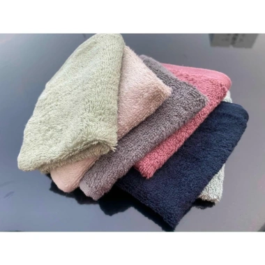 Set 10 khăn lau 100% cotton 30x30cm - Giá chỉ 69.000đ, thấm hút nhanh, mềm mại 4