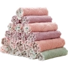 Set 10 khăn lau bếp 2 mặt siêu thấm, đa năng, tái sử dụng, lau cốc chén - 16.500₫ 2