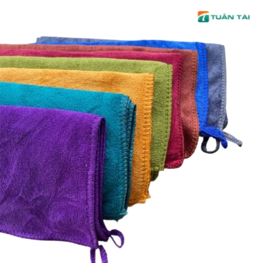 Set 10 Khăn Lau Đa Năng Tuấn Tài 30x30cm Microfiber Cao Cấp, Thấm Hút Nhanh 9