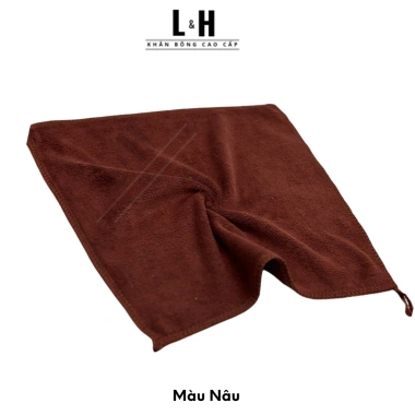 Set 10 khăn lau Microfiber 30x30cm - Thấm hút nhanh, không bám, giảm giá 85.000₫ 9