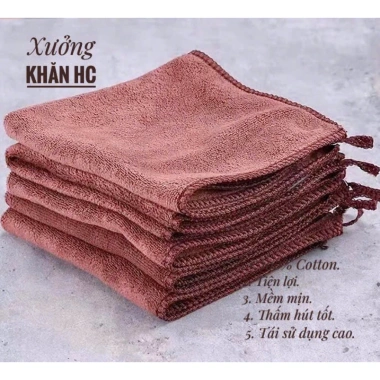 Set 10 Khăn Lau Microfiber Thấm Hút Tốt, Móc Treo, Nhanh Khô - 22.500 VND 3 Set 10 Khăn Lau Microfiber Thấm Hút Tốt, Móc Treo, Nhanh Khô - 22.500 VND 3