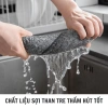 Set 10 Khăn Than Tre Lau Bếp Đa Năng, Siêu Thấm Hút, Kháng Khuẩn, Giá 27.000 VND 5