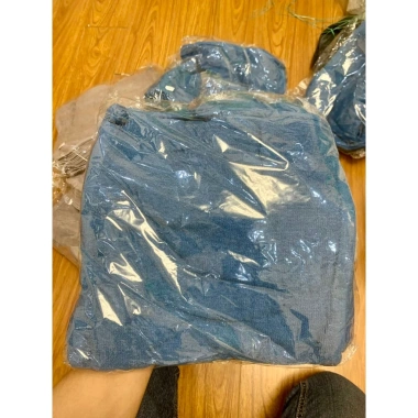 Sét 10 khăn vuông cotton đa năng 30x30cm màu xanh - Lau bếp, ô tô, bàn, giá chỉ 46.400₫ 7 Sét 10 khăn vuông cotton đa năng 30x30cm màu xanh - Lau bếp, ô tô, bàn, giá chỉ 46.400₫ 7