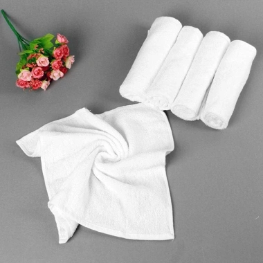 Sét 10 khăn vuông cotton đa năng 30x30cm rửa mặt, lau bếp, lau ô tô - 31.5k 10