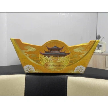 Set 10 khay thuyền An Khang Thịnh Vượng – Giỏ quà Tết 2.026, giảm giá 20% 2
