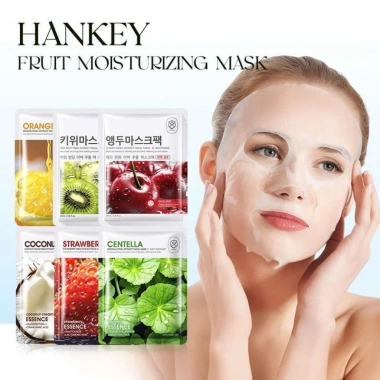 Set 10 Mặt Nạ Dưỡng Da Hoa Quả Cao Cấp Fruit Moisturizing Mask Giá 50k Giảm Đặc Biệt 3