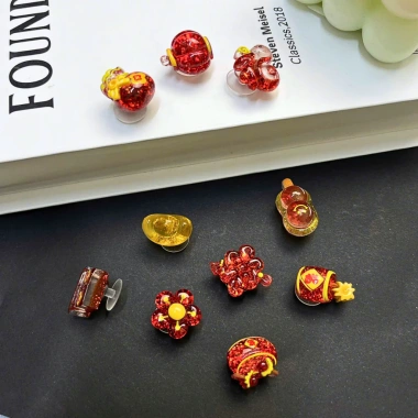 Set 10 Sticker Charm 3D Tết 2.025 Gamo - Dán Dép Cross, Dép Sục, Cá Sấu JB-303 55.000 VND
