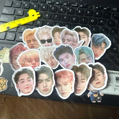 Set 10 Sticker Hình Dán Anh Trai Say Hi Rhyder Quanganh, Captainboy, Hieuthuhai, Quanghung, Masterd - Giá chỉ 12.000 VNĐ
