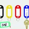 Set 10 Thẻ Ghi Nhớ Gắn Móc Chìa Khóa AENEA - Đánh Dấu Hành Lý, Vali 15.000đ