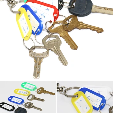 Set 10 Thẻ Ghi Nhớ Gắn Móc Chìa Khóa AENEA - Đánh Dấu Hành Lý, Vali 15.000đ 4