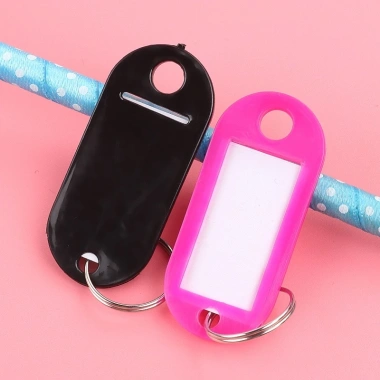 Set 10 Thẻ Ghi Nhớ Gắn Móc Chìa Khóa SU888 - Thẻ Tag Đánh Dấu Hành Lý, Valí Tiện Dụng, Giá Ưu Đãi 15.000 VND 2