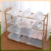 Set 10 Túi Đựng Giày Vải Không Dệt Trắng Chống Bụi Bẩn Dây Rút - Giá 14.000₫ 5
