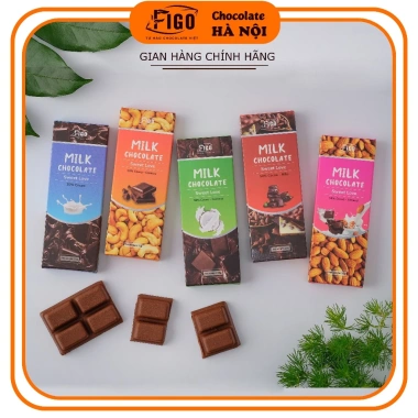 Set 10 vị Mix Socola Đen + Sữa 20gr FIGO - Quà Valentine, Thử Đắng, Giá ưu đãi 139k 7