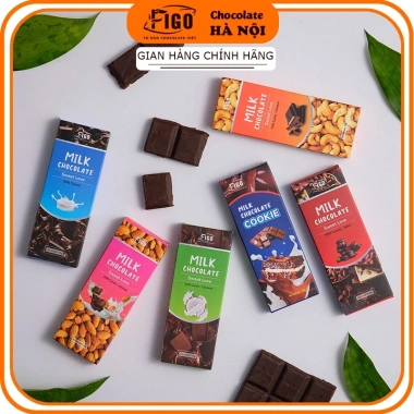 Set 10 vị Mix Socola Đen + Sữa 20gr FIGO - Quà Valentine, Thử Đắng, Giá ưu đãi 139k 9