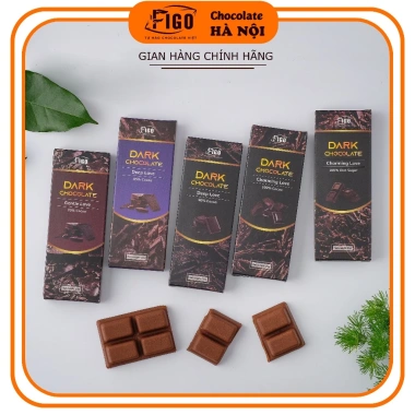 Set 10 vị Mix Socola Đen + Sữa 20gr FIGO - Quà Valentine, Thử Đắng, Giá ưu đãi 139k 10