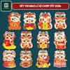 Sét 100 Bao Lì Xì Tết Bính Ngọ 2.026 In 3D Chipi Hoạt Hình Dễ Thương Phản Quang Nhiều Mẫu Đẹp Giá 9.000đ DODOSHOP