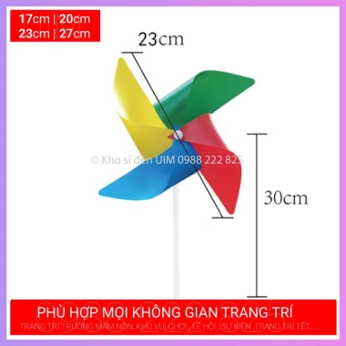Sét 100 Chòng Chòng 24cm Sắc Màu - Trường Mầm Non, Khu Du Lịch Ngoài Trời, 150k
