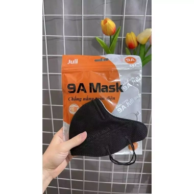 Set 100 khẩu trang JULI 9A 5 lớp dày, chống UV, che nắng – giá 27.000, quà tặng 6