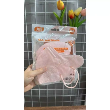 Set 100 khẩu trang JULI 9A 5 lớp dày, chống UV, che nắng – giá 27.000, quà tặng 8