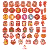 Set 100 Liễn In 2 Mặt + Dây Treo, 50 Thẻ Tag Mai Đào Trang Trí Tết 15.000đ 2
