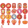 Set 100 Liễn In 2 Mặt + Dây Treo, 50 Thẻ Tag Mai Đào Trang Trí Tết 15.000đ 4