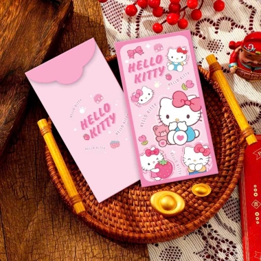 Set 100 phong bao lì xì hoạt hình Labubu, Capybaza gấu dâu - Giá ưu đãi 38.998₫ 5