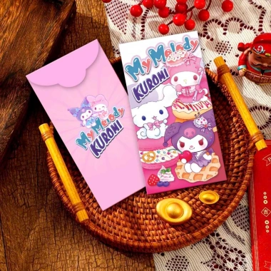 Set 100 phong bao lì xì hoạt hình Labubu, Capybaza gấu dâu - Giá ưu đãi 38.998₫ 6