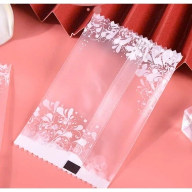 Set 100 túi bánh kẹo trà hoa 7x10cm - Nhiều mẫu họa tiết, giá chỉ 17.800đ 2