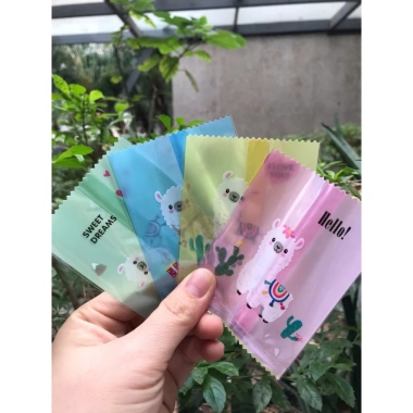 Set 100 túi bánh kẹo trà hoa 7x10cm - Nhiều mẫu họa tiết, giá chỉ 17.800đ 4