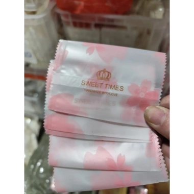 Set 100 túi bánh kẹo trà hoa 7x10cm - Nhiều mẫu họa tiết, giá chỉ 17.800đ 7