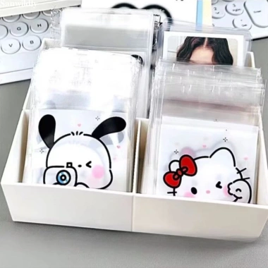 Set 100 túi bóng kính tự dính họa tiết gấu 7x7cm - Giá ưu đãi 16.600₫ 4