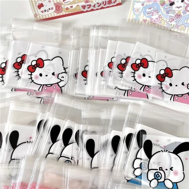 Set 100 túi bóng kính tự dính họa tiết gấu 7x7cm - Giá ưu đãi 16.600₫ 9