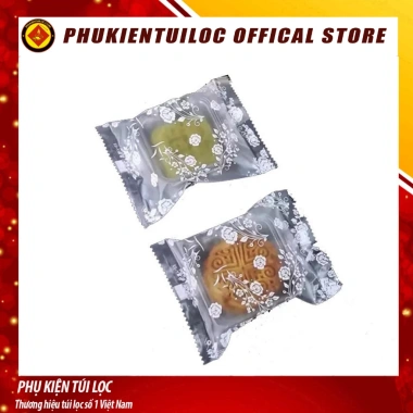Set 100 Túi Đựng Bánh Quy & Trà Hoa Trắng Mờ Hoa Hồng - Nhiều Kích Thước, Giá Rẻ 17.000 VNĐ - Phukientuiloc 8