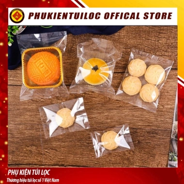 Set 100 Túi Đựng Bánh Quy và Trà Hoa Trong Suốt - Nhiều Kích Thước, Giá 15.000 VNĐ - Phukientuiloc 2