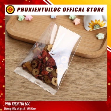 Set 100 Túi Đựng Bánh Quy và Trà Hoa Trong Suốt - Nhiều Kích Thước, Giá 15.000 VNĐ - Phukientuiloc 6