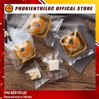 Set 100 Túi Đựng Bánh Quy và Trà Hoa Trong Suốt - Nhiều Kích Thước, Giá 15.000 VNĐ - Phukientuiloc 8