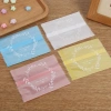 Set 100 Túi Đựng Cookie, Bánh Quy, Trà Hoa - Túi Vòng Hoa 4 Màu, Giá VAT 16.000đ 3