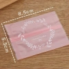 Set 100 Túi Đựng Cookie, Bánh Quy, Trà Hoa - Túi Vòng Hoa 4 Màu, Giá VAT 16.000đ 5
