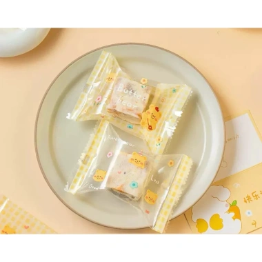 Set 100 vỏ túi bánh 5.5x8.5cm Đựng cookie Butter Bear B5 Giá ưu đãi 32.500₫ 2