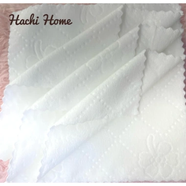 Set 10c Khăn Lau Đa Năng Bông Lì Dày Dập Hoa 30x30cm Khăn Mặt Khách Sạn 32.000 4