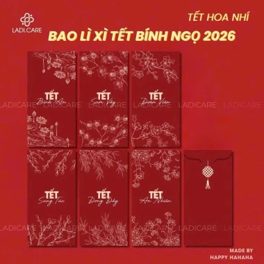 Set 12 Bao Lì Xì Tết 2.026 Hoa Nhí Độc Quyền Giấy C150 Dày Cán Mịn 16.000 VND 10 Set 12 Bao Lì Xì Tết 2.026 Hoa Nhí Độc Quyền Giấy C150 Dày Cán Mịn 16.000 VND 10