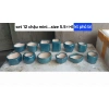 Set 12 chậu gốm đẹp cho cây bonsai mini size 5-6 - Giá ưu đãi 118.000 VND 2