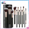 Set 12 cọ trang điểm chuyên nghiệp kèm túi đựng, quà tặng lý tưởng, chỉ 188.100₫