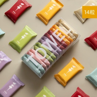 Set 14 khăn lau mặt cotton dạng nén dùng một lần, nhanh khô, du lịch, 25.000₫